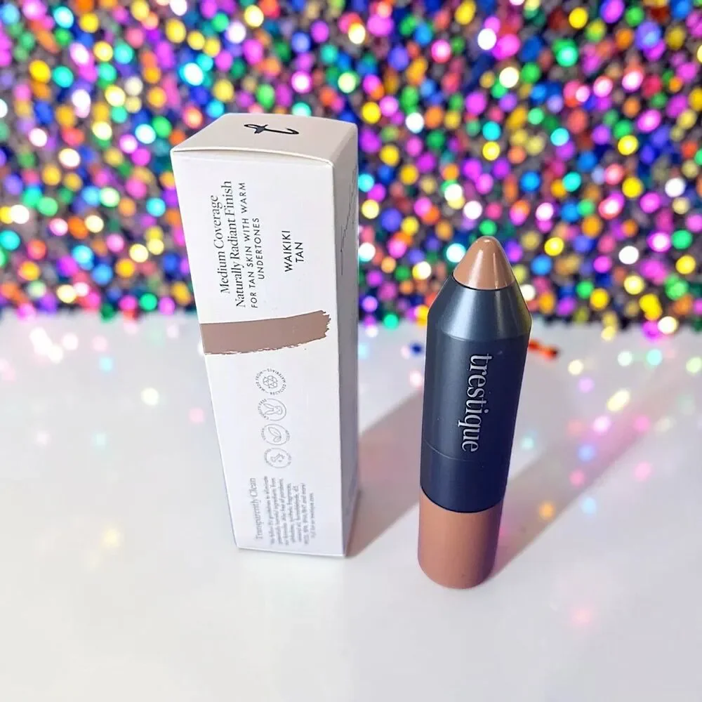 Trestique Foundation Stick in Shade Waikiki Tan 0.21 oz Brand New In Box